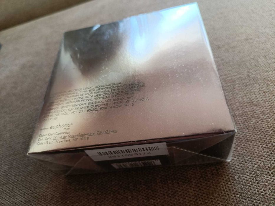 Perfumy męskie Calvin Klein Euphoria Men Intense - mocniejsze, 100 ml
