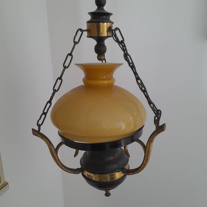 Candeeiro decoração pendurar vintage