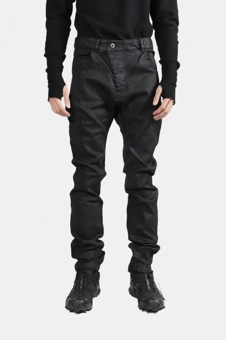 11 by boris bidjan saberi p1c coated jeans pants