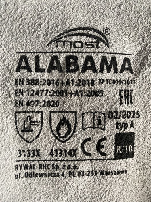 Rękawice spawalnicze , skóra . Wysyłka gratis .