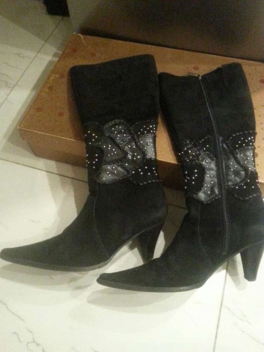 Kozaki zamszowe Lasocki 40