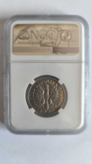 Moneta w gradingu: 2 złote 1925, II RP, NGC AU DETAILS