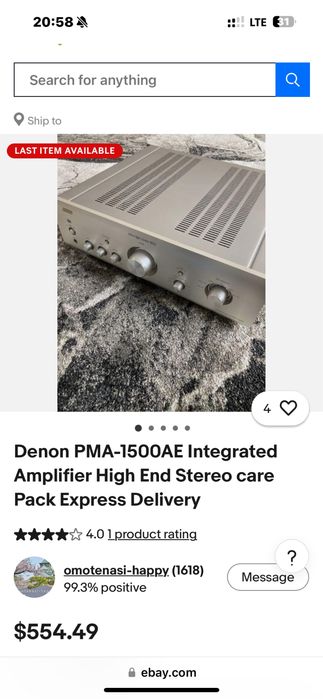 denon pma 1500ae - Купить электронику - Цены на OLX.ua