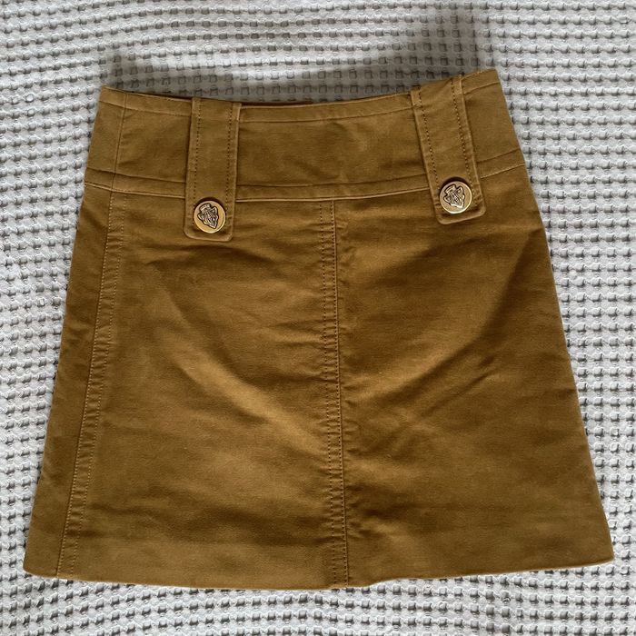 Коричнева спідниця/юбка від бренду Gucci