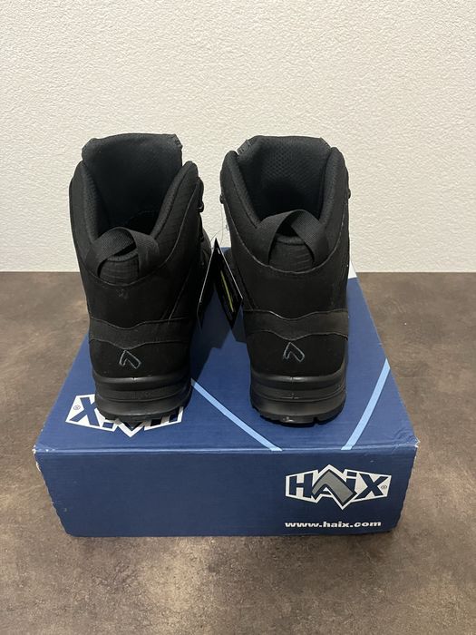 Botas Haix Boack Eagle Athletic 2.1 T Mid Black PBT - Nova c/ etiqueta
