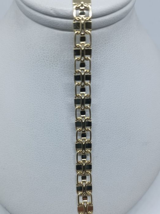 Złota bransoletka 585 długość 20 cm