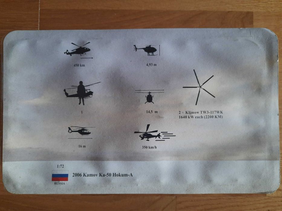 Model Amer Com 2006 Kamov Ka-50 Hokum-A 1/72