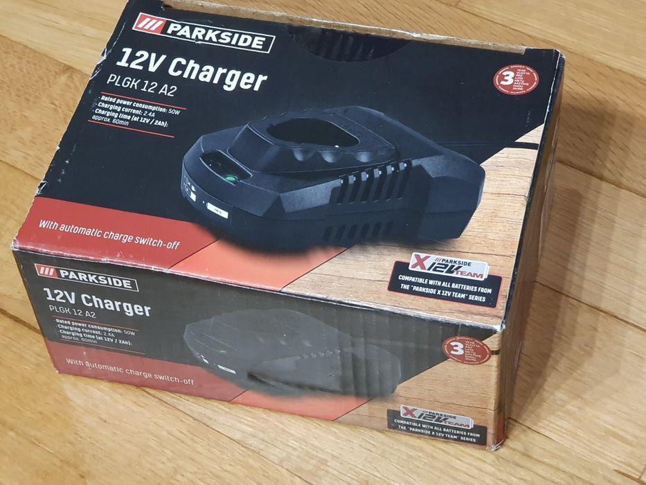 Ładowarka Parkside 12V PLGK 12A2  XTeam