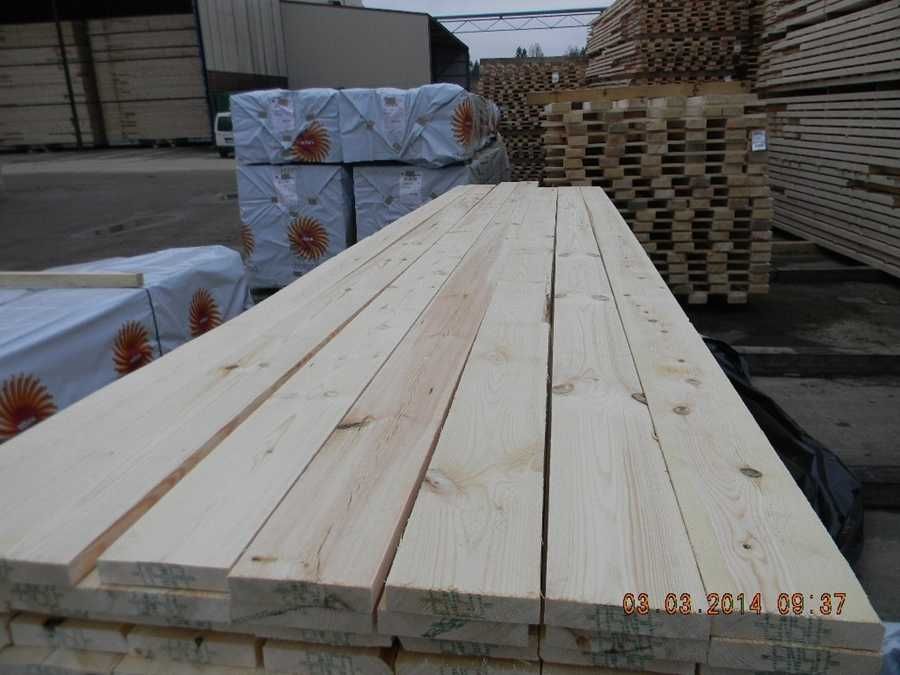 Tarcica sosnowa/świerkowa 32x125/150/175/200/225 Szwecja Skandynawia