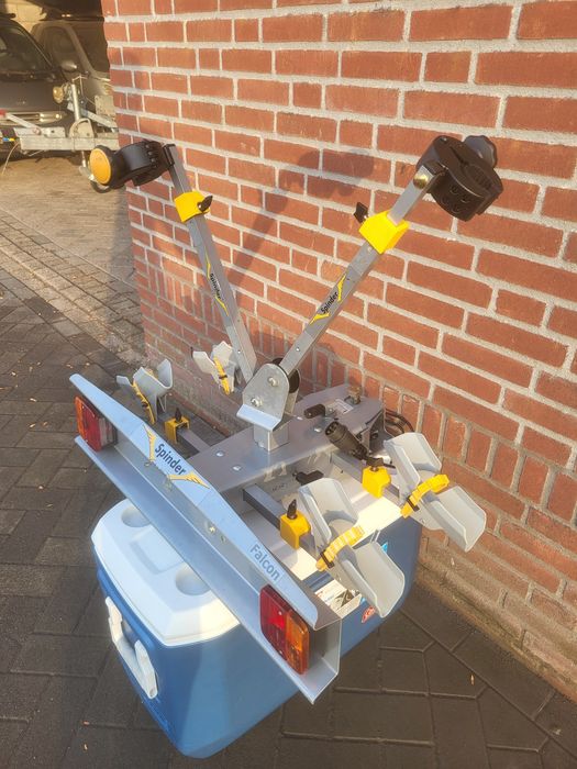 Spinder Falcon bagażnik rowerowy na hak na 2 rowery uchylny