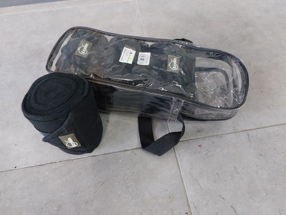 Proteções, caneleiras e ligaduras