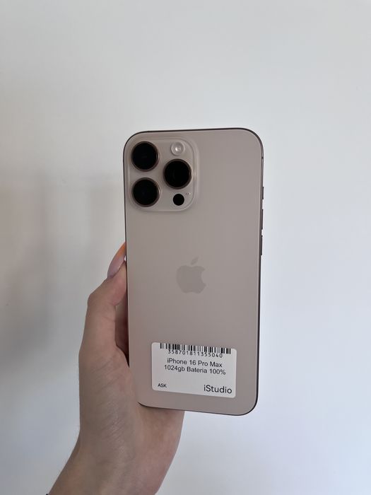 RATY 0% iPhone 16 Pro Max 1024 GB BATERIA 100% GWARANCJA 12 miesiecy !!!