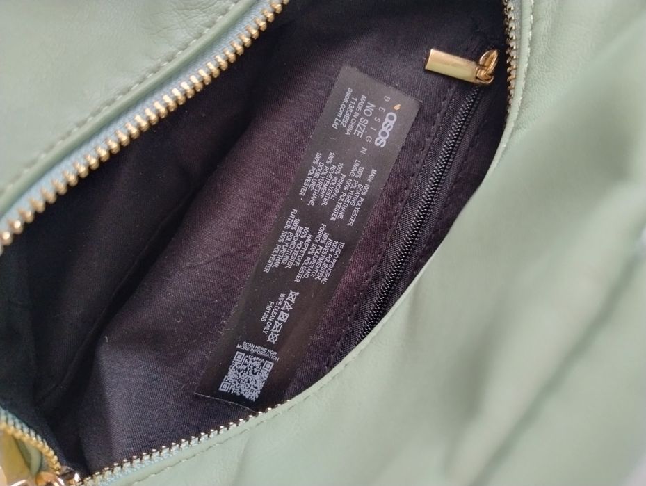 Сумка м'ятного кольору Asos
