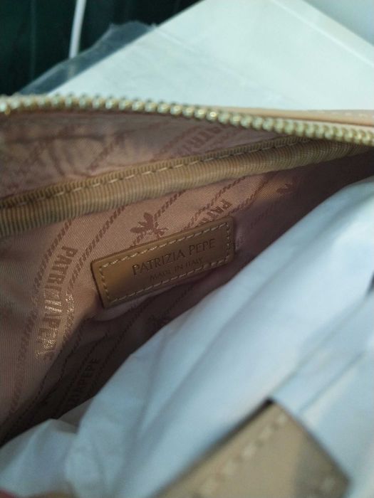 Оригінальна шкіряна сумочка Patrizia Pepe (made in Italy)