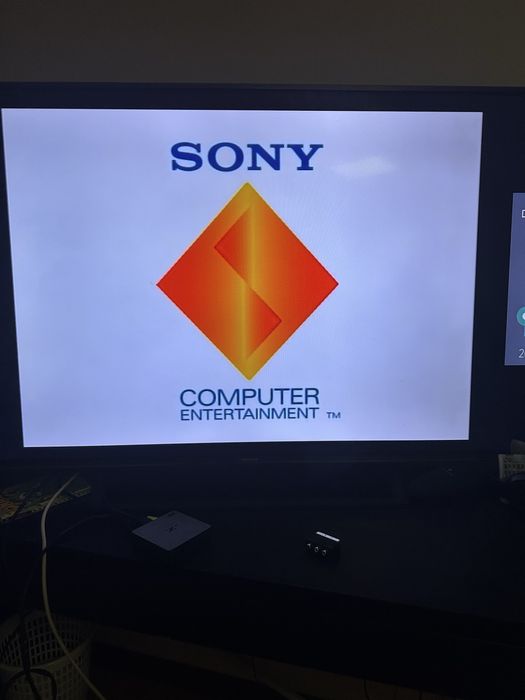 Playstation 1 com comando