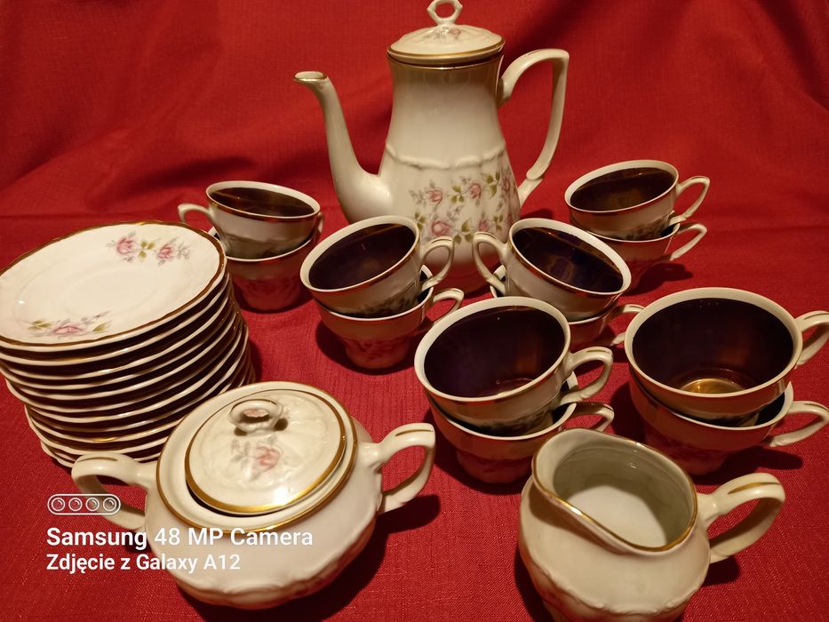 Serwis, zestaw, do kawy, kawowy Bogucice na 12 osób