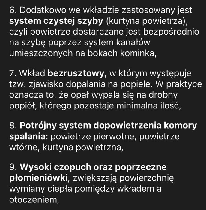 Kominek z płaszczem wodnym aquario a18