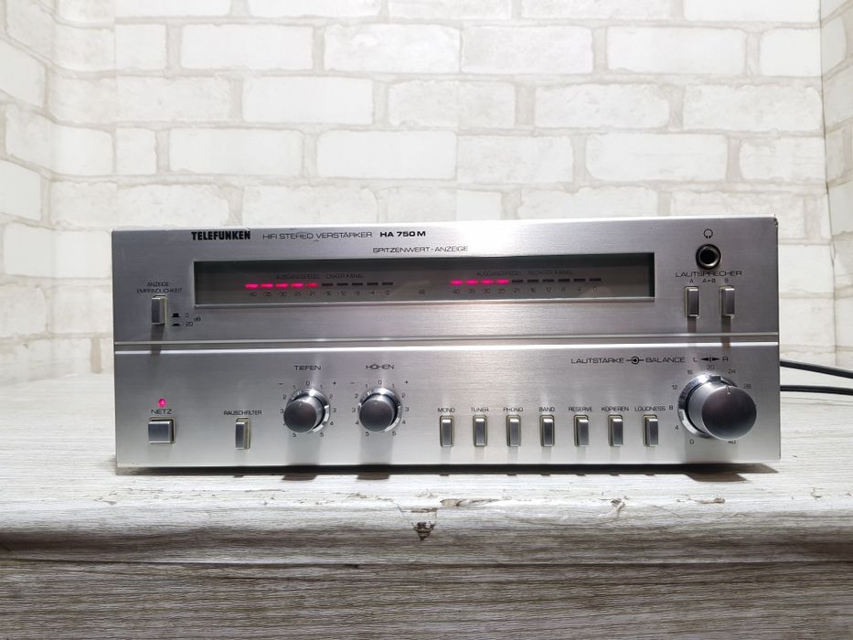 Стерео підсилювач TELEFUNKEN HA 750m, 2*60 б/у з Німеччини..