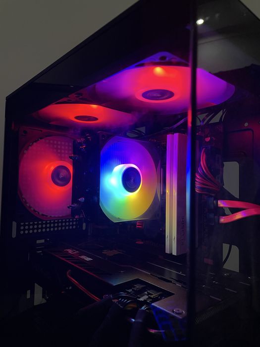 НОВИЙ Ігровий компютер, Ryzen 5 3500Х/B450/GTX 1080 8GB