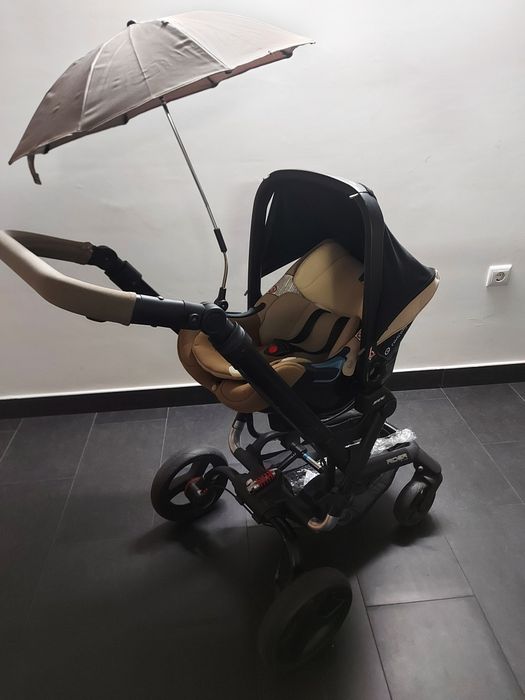 Conjunto Duo Janet Rider + babycoque concord + base isofix