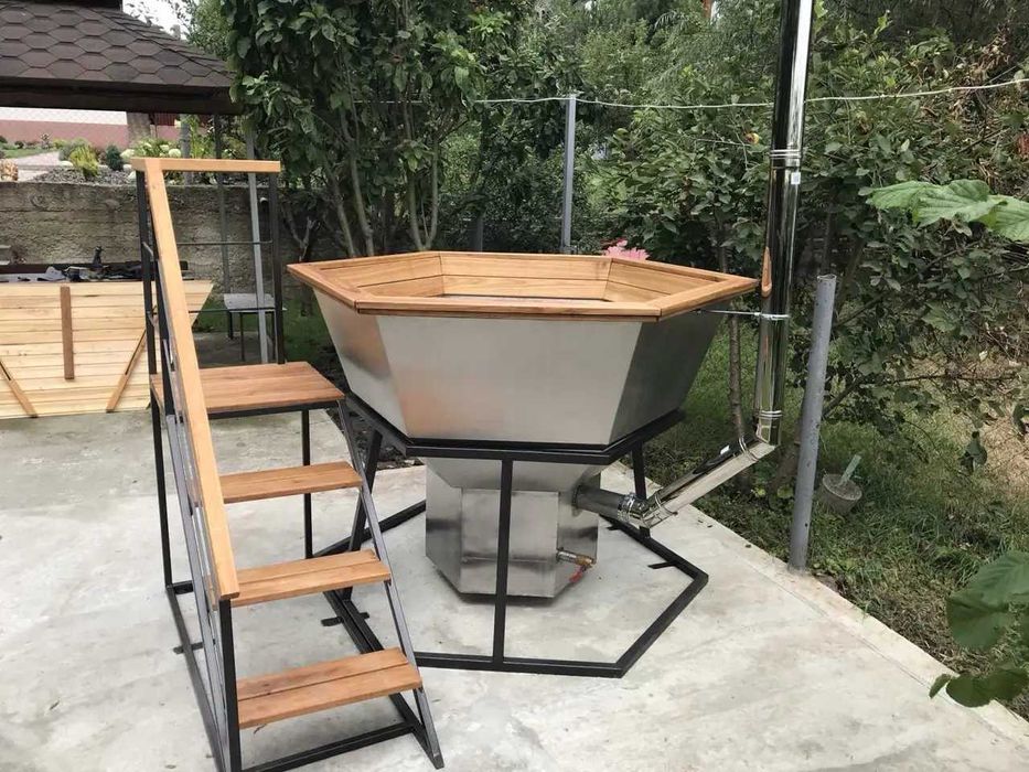 ‼️ Карпатський Чан на дровах, купель для бані, джакузі ВІД ВИРОБНИКА‼️