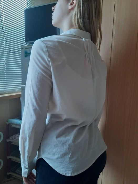 Рубашка LC WAIKIKI белая отличного качества