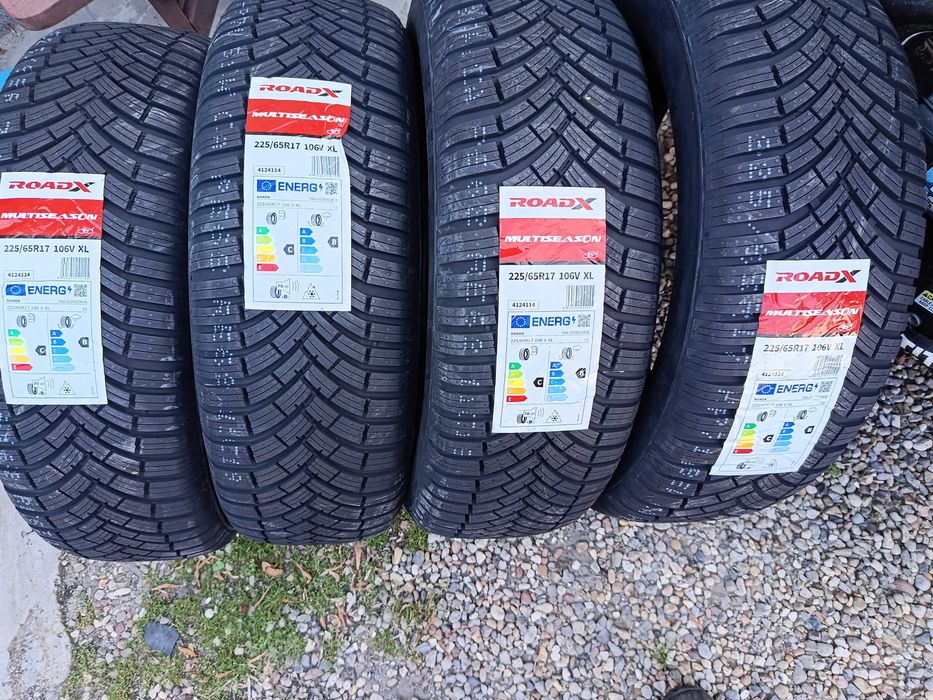Opony 225/65R17 RoadX Multiseason Nowe Całoroczne 2026