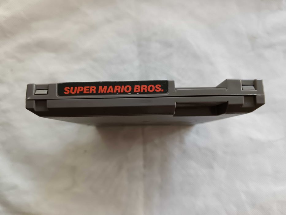 Super Mario Bros [NES, 1987] Solto com capa e manual da Nintendo