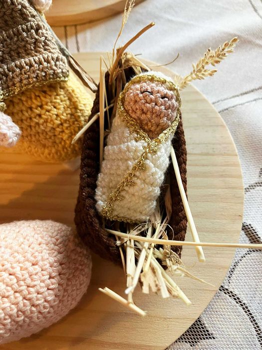 Presépio em crochê