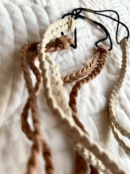 Dwie elastyczne opaski na głowę z H&M