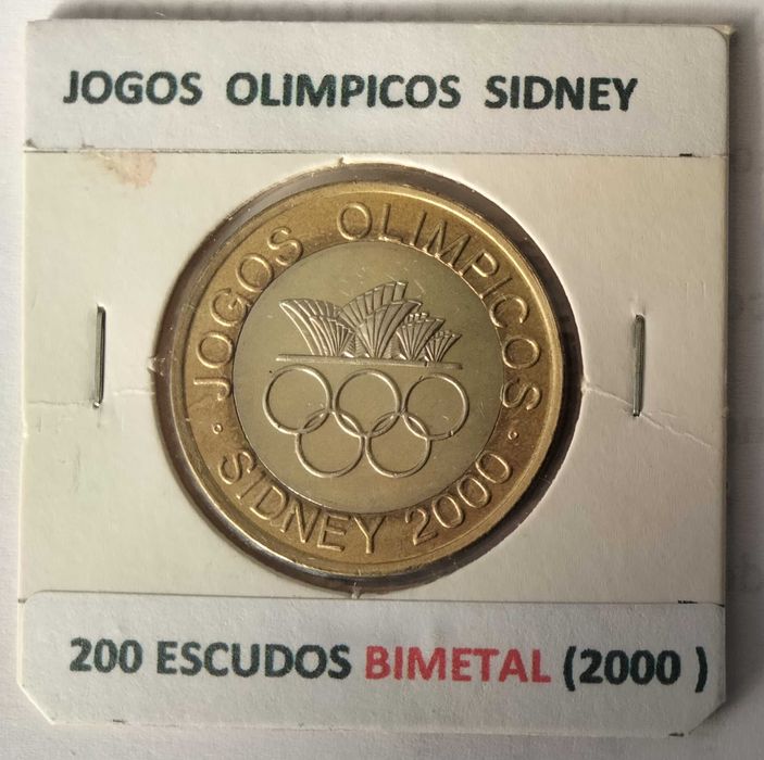 7 Moedas 200 Escudos  República Portuguesa Comemorativas  Bimetálicas