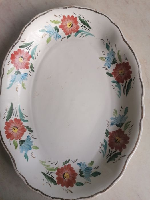 Овальное сервировочное блюдо