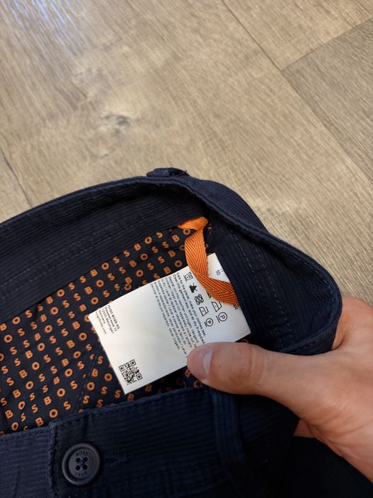 Вельветові штани Hugo boss