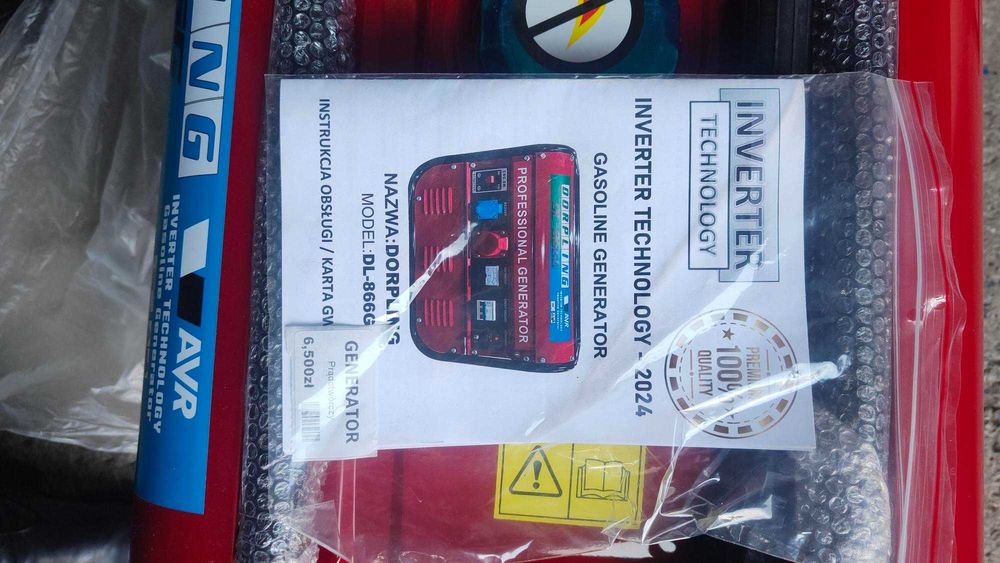 Agregat - nowy generator prądotwórczy Dorpling DL-866G