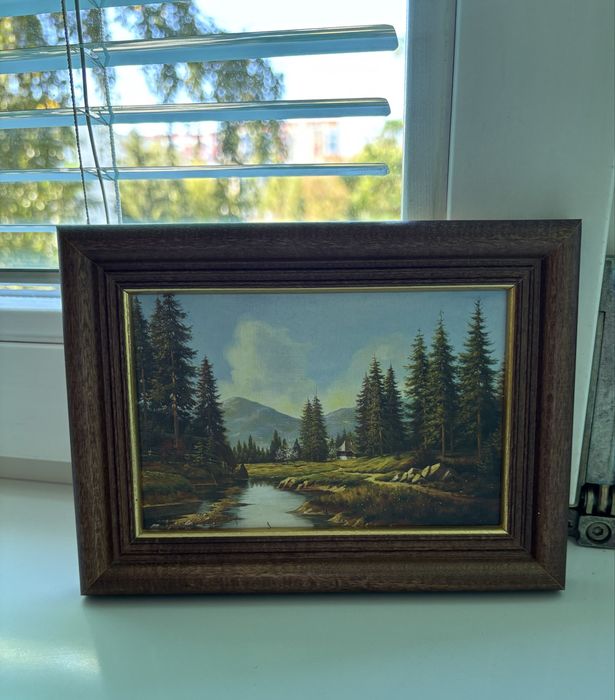 Dwa obrazki w ozdobnej ramce 10x15