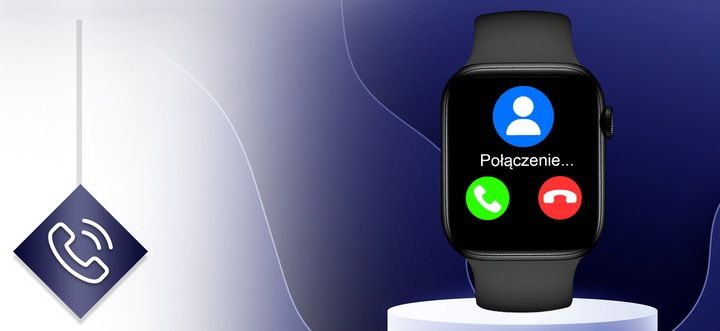 Smartwatch Zegarek Polskie Menu Rozmowy Sport Smart Watch Męski Oraz D