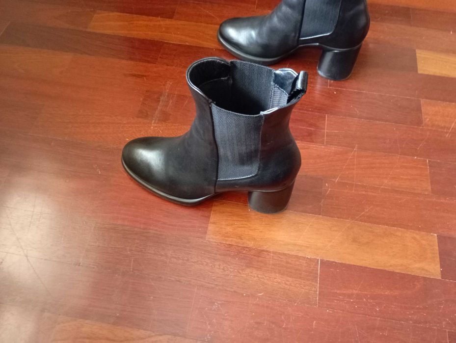 Botas 38 Ecco Salto Alto