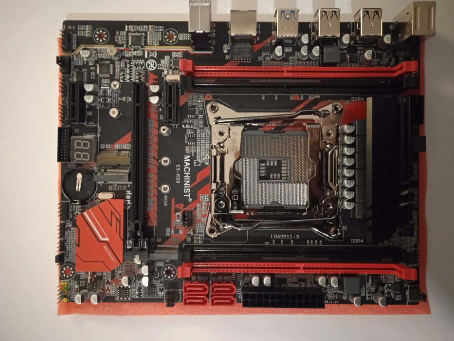 Płyta MACHINIST E5‑RS9 LGA2011‑3 DDR4/M.2 – testowana