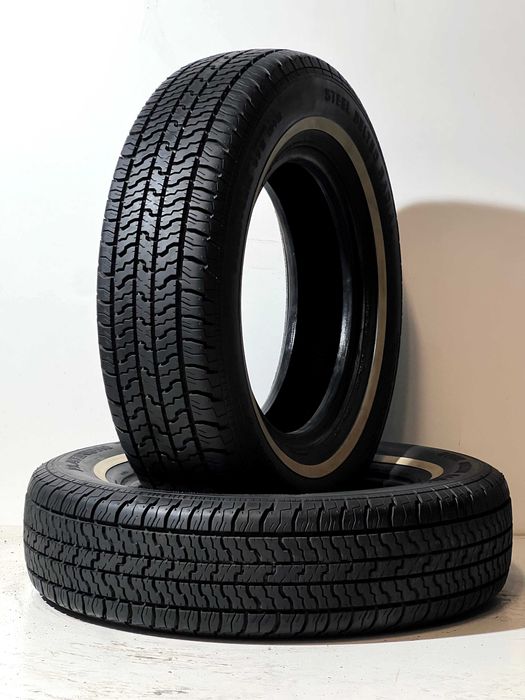 Pneus Platinum 75 (Faixa Branca Classicos) - 205/75/15 - Como NOVOS