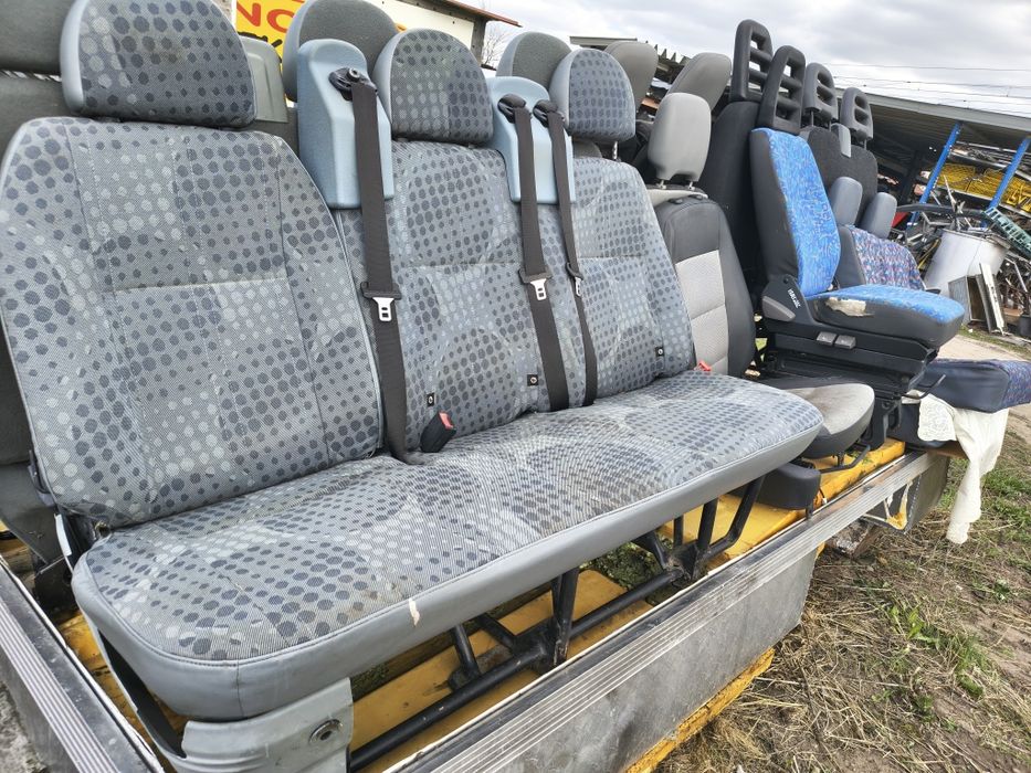 Volkswagen T4 siedzenie kanapa fotel podstawa zagłówek sprinter kaczka VW passat b6 B4 audi BMW Ford Transit Trafic Vivaro Passat B4 B3 jaguar nissan