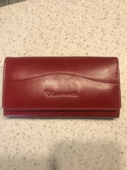 Portfel damski skóra naturalna