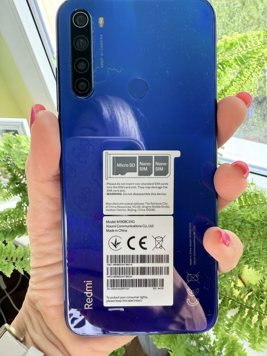 Smartfon Xiaomi Redmi Note 8T 64GB  (niebieski)