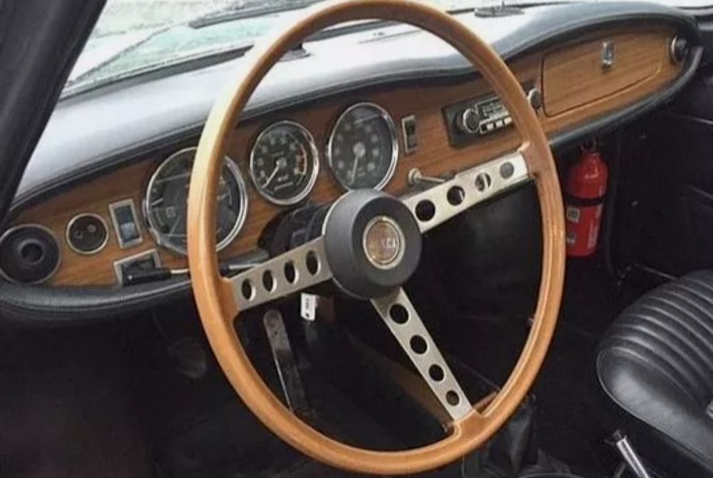 Volante de carro clássico - Simca 1200 S Coupé Bertoni
