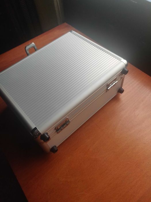 caixa de segurança em aluminio