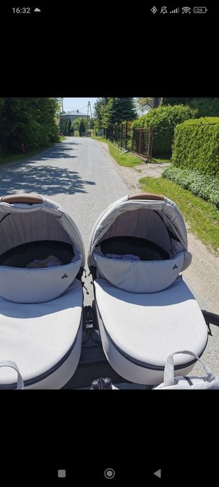 Wózek bliźniaczy  Junama Duo