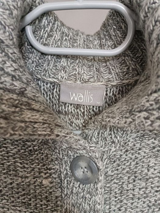 Wallis sweter -płaszczyk długi r.M