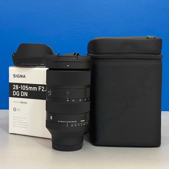 Sigma ART 28-105mm f/2.8 DG DN (Sony FE) - NOVA - 5 ANOS DE GARANTIA