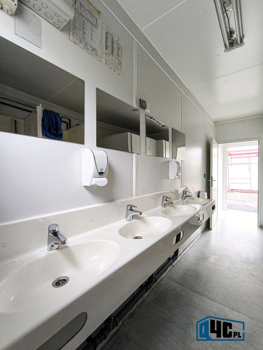 Do wynajęcia kontener sanitarny MIX 2x prysznic 2x toaleta 4x umywalka