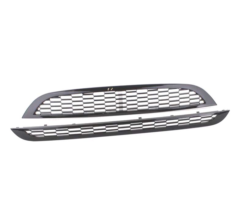 GRELHA FRONTAL MINI COOPER S 01-06 PRETO BRILHANTE