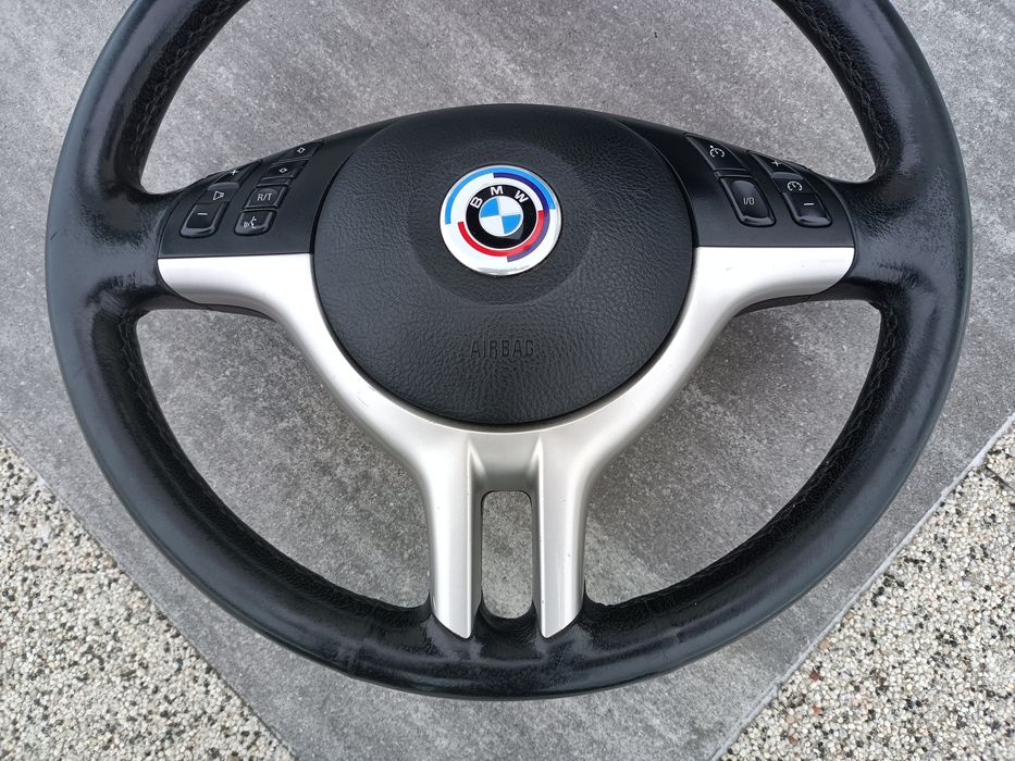 Kierownica MSport BMW E46 E39 E38 X5 E53 sportowa z multifunkcją